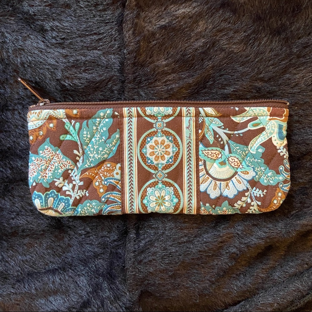 VERA BRADLEY PENCIL/COSMETICS POUCH